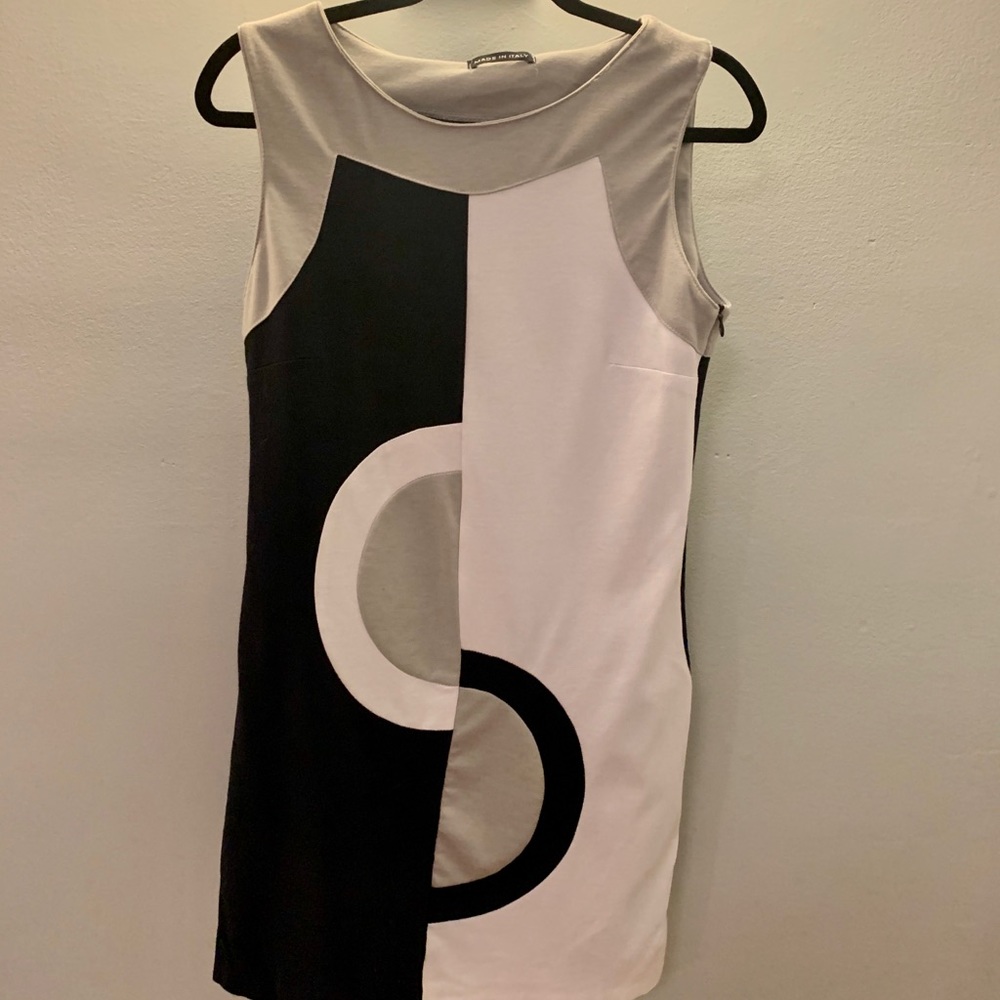 Geometric Italian Dress